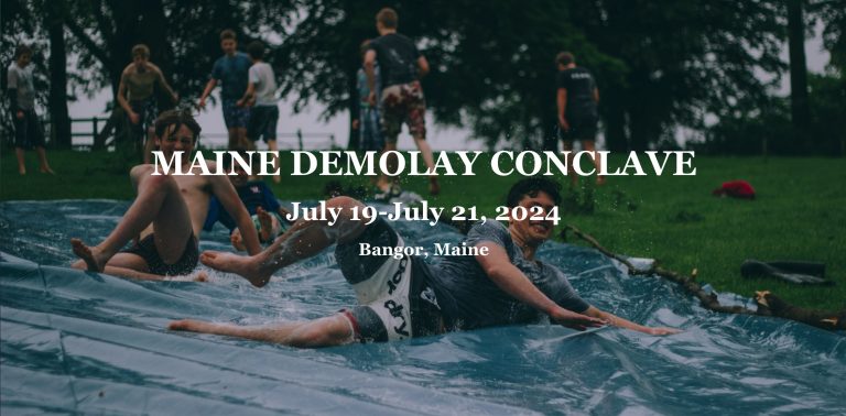 DeMolay's on a slip-n-slide